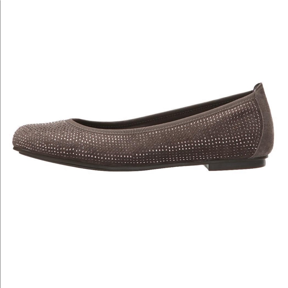 Vionic spark Willow suede rhinestone flats 11 shoe